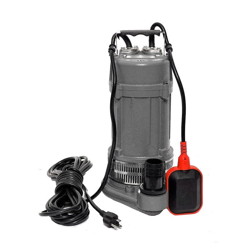 Bomba Sumergible 1/2 Hp Descarga 1 370 W Altura 18.5 Mt Con Flotador-QDX1.5-17-0.37F