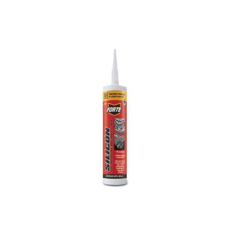 Silicon Automotriz Rtv Alta Temperatura Rojo 280Ml-160212