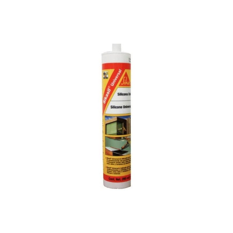 Silicon Uso General Negro 280 Ml Sikasil Universal-438769 Silicon Uso General Negro 280 Ml Sikasil Universal-438769