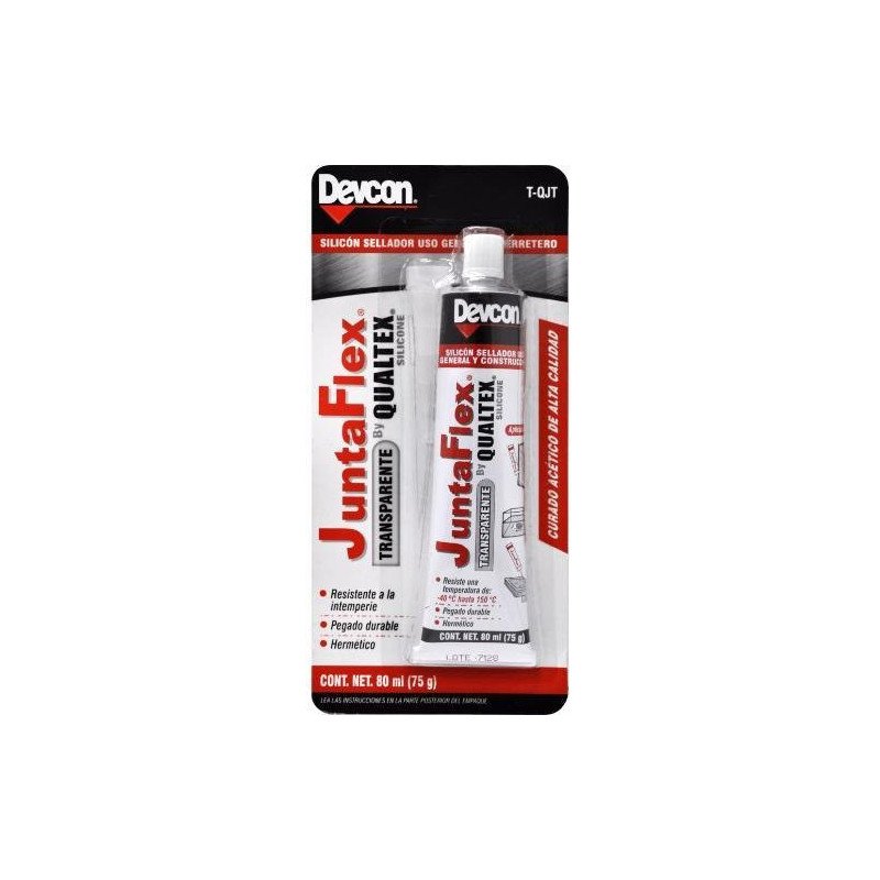 Silicon Uso General Transp. 80 Ml Junta Flex By Qualtex Blister-T-QJT Silicon Uso General Transp. 80 Ml Junta Flex By Qualtex Blister-T-QJT
