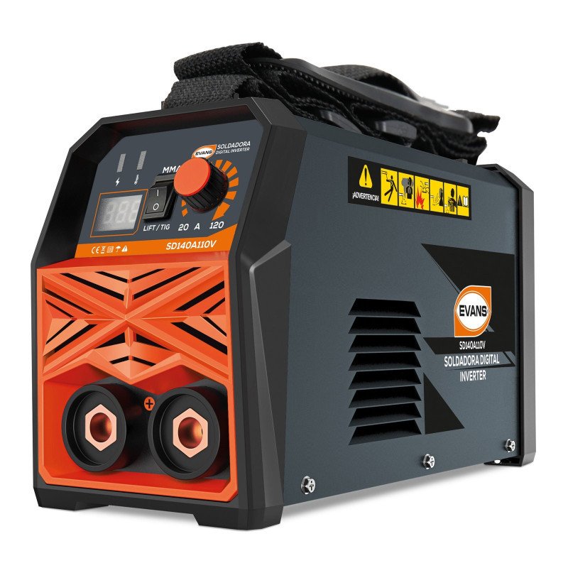 Soldadora Para Electrodo Revestido Inverter 020-140 A 110 V Ca Para Calibre num8-22 Auto Proteccion-SD140A110V Soldadora Para Electrodo Revestido Inverter 020-140 A 110 V Ca Para Calibre num8-22 Auto Proteccion-SD140A110V
