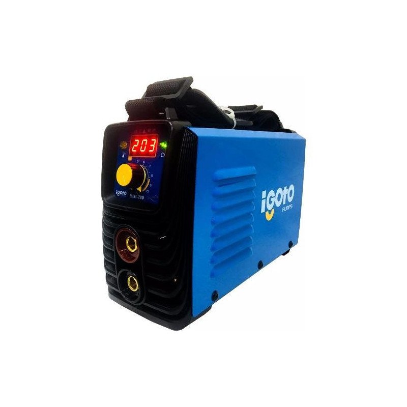 Soldadora Para Electrodo Revestido Inverter 030-200 A 110/220 V Ca Con Cables Careta Y Cepillo-MINI-200 Soldadora Para Electrodo Revestido Inverter 030-200 A 110/220 V Ca Con Cables Careta Y Cepillo-MINI-200