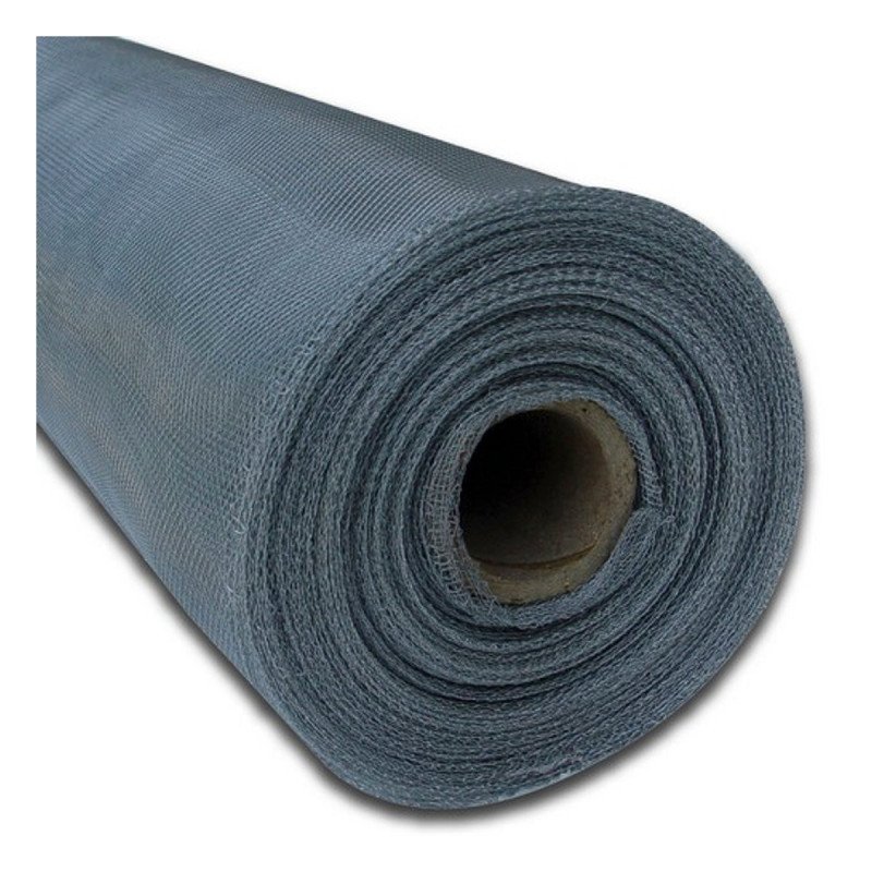 Tela Para Mosquitero De Fibra De Vidrio Gris 0.60Mts X 30Mts Rollo-6178 Tela Para Mosquitero De Fibra De Vidrio Gris 0.60Mts X 30Mts Rollo-6178