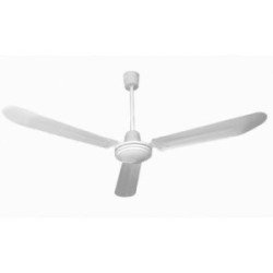 Ventilador Para Techo Industrial 56" Blanco Veker-7755