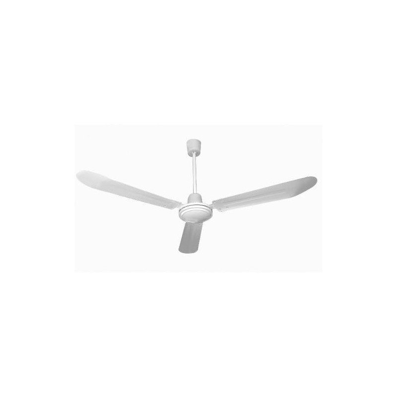 Ventilador Para Techo Industrial 56" Blanco Veker-7755 Ventilador Para Techo Industrial 56" Blanco Veker-7755