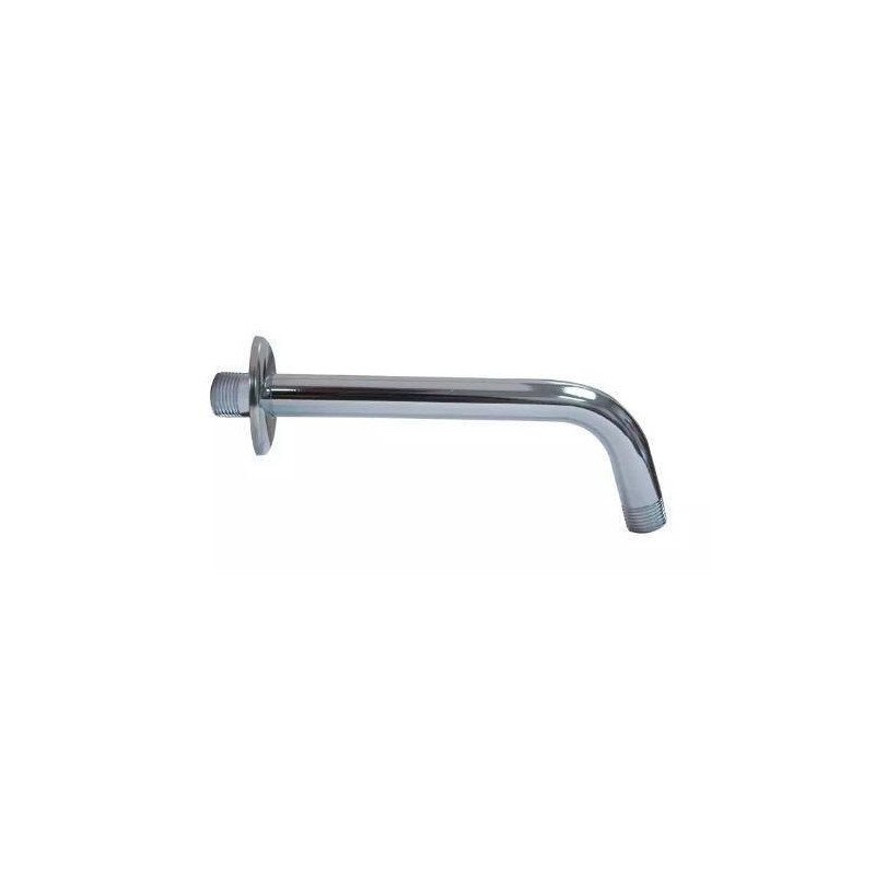 Brazo Redondo 21Cm D/Fierro Cromado Con Chapeton-45CF Brazo Redondo 21Cm D/Fierro Cromado Con Chapeton-45CF