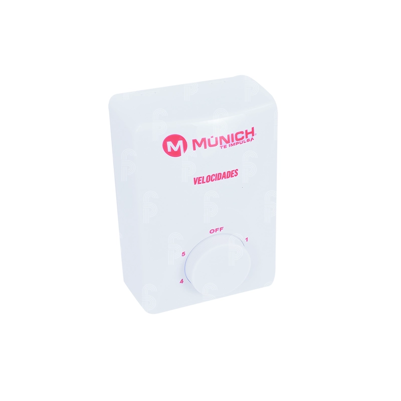 Ventilador Para Techo Industrial 56" Blanco Munich VEN-56