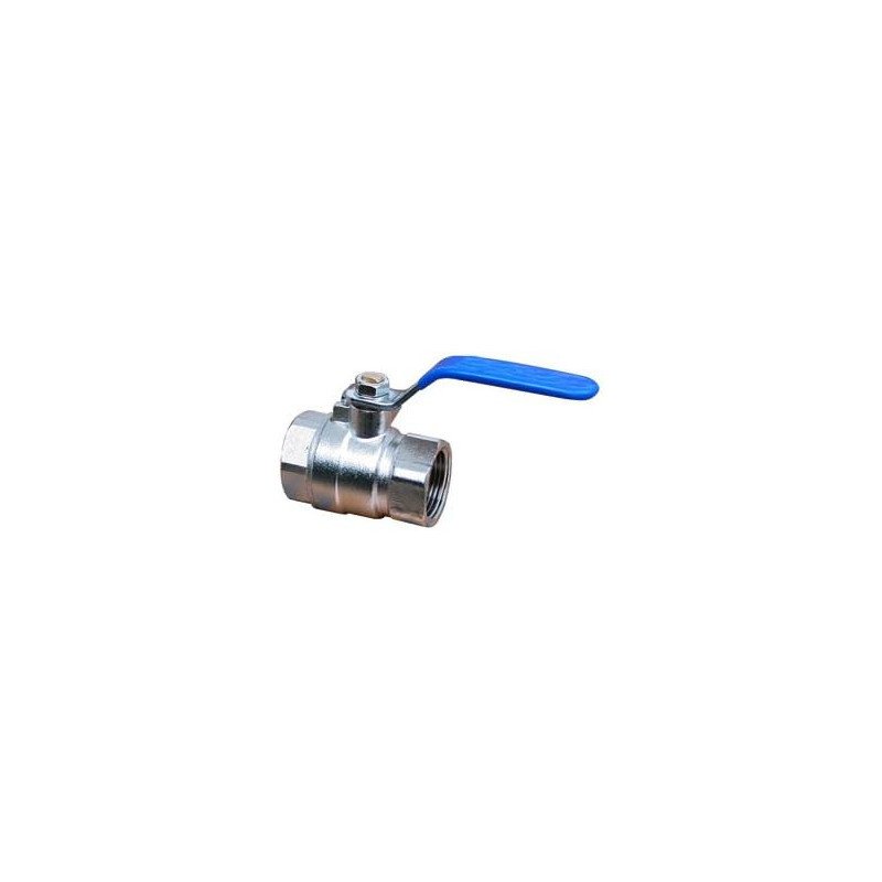 Valvula De Esfera Roscable 3/4 De Laton Satinado Rugo-100I19 Valvula De Esfera Roscable 3/4 De Laton Satinado Rugo-100I19