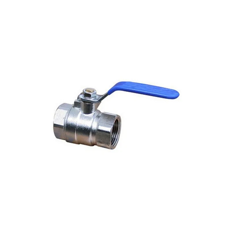 Valvula De Esfera Roscable 1/4 De Laton Satinado Rugo-100I6 Valvula De Esfera Roscable 1/4 De Laton Satinado Rugo-100I6