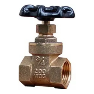 Valvula Compuerta Roscable 3/4 De Laton Rugo-75AH19
