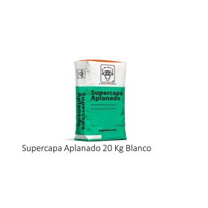 Supercapa Aplanado 20 Kg Blanco-52SCAPLB20