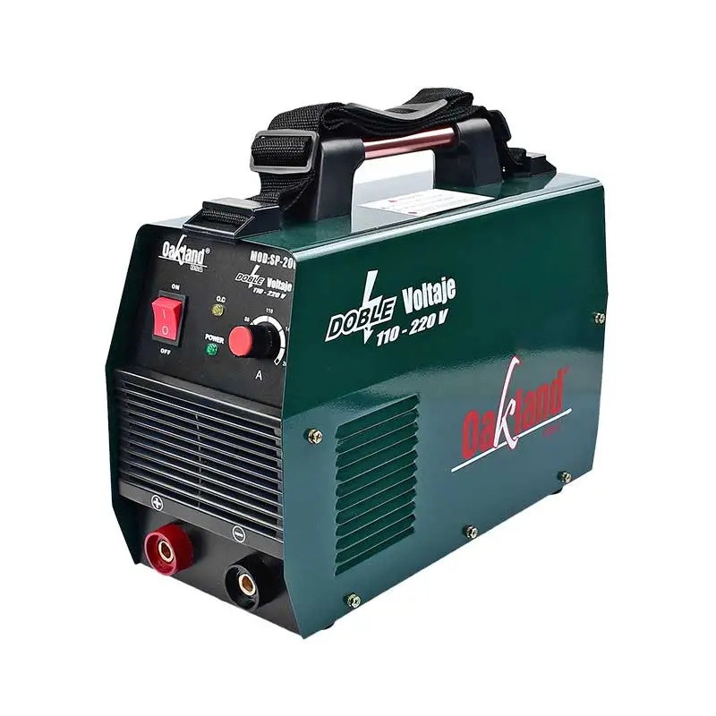 Soldadora Para Electrodo Revestido Inverter 030-200 A 110/220 V Ca Con Cables, Careta Y Cepillo-SP-200