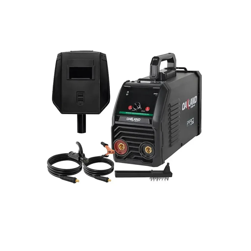 Soldadora Para Electrodo Revestido Inverter 020-200 A 127/220 V Ca Con Cables, Careta Y Cepillo-SP-200PRO DM