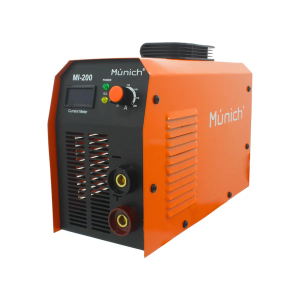 Soldadora Para Electrodo Revestido Inverter 010-200 A 120/220 V Ca Y Tig C/Cables Careta Cepillo-MUNMMI-200