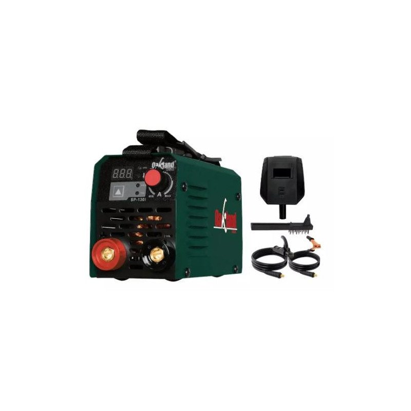 Soldadora Para Electrodo Revestido Inverter 010-120 A 120 V Ca Y Tig Lift  C/Cables Careta Cepillo-OAK SP-130