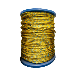 Soga De Polietileno Amarillo 3/16 4 Mm Rollo 25 Kg-CP40-K