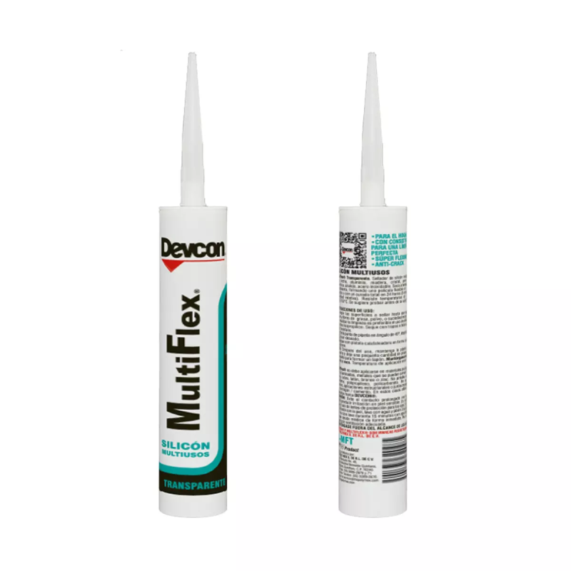 Silicon Multiusos Transparente 280 Gr Multiflex-C-MFT