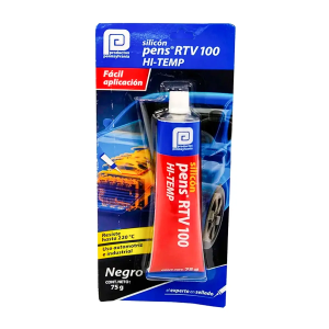 Silicon Automotriz Rtv Alta Temperatura Negro 75Gr-SSI9N19