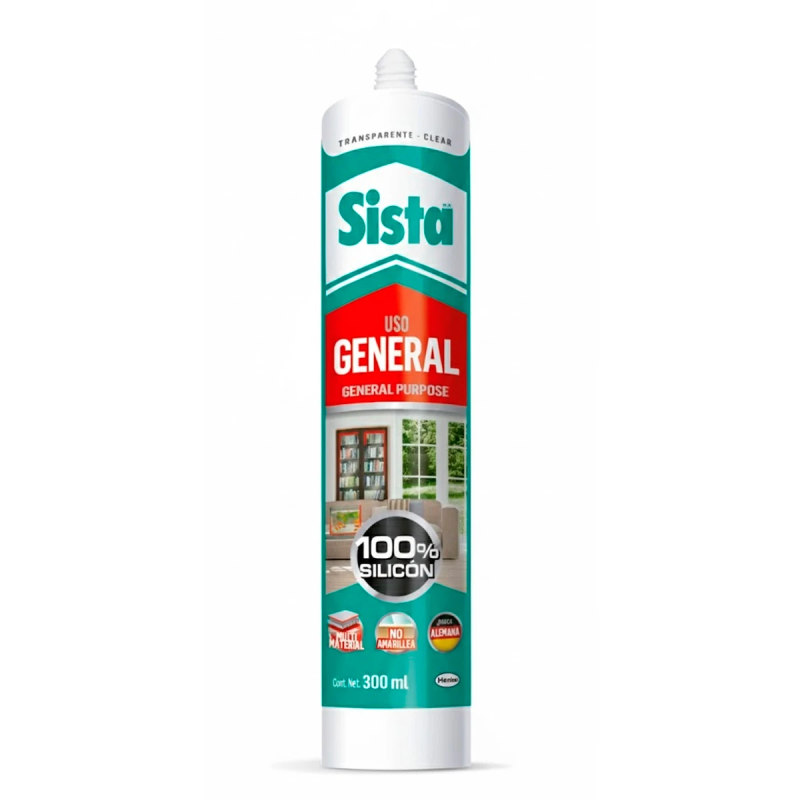 Silicon 100% Transparente 300 Ml Uso General F109-1857718