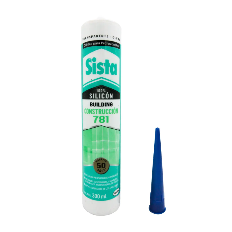 Silicon 100% Transparente 300 Ml Construccion 781-1770918