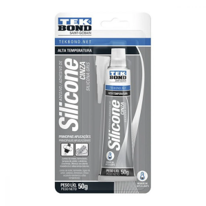 Silicon  Alta Temperatura Tekbond 50G Gris-486916