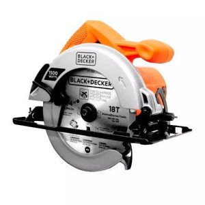 Sierra Circular Electrica 7.1/4 1500 W 5500 Rpm Eje De 5/8 Con Sierra Circular 18 D Llave Y Guia-CS1024-B3