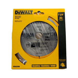 Sierra Circular 7.1/4X1 36 Dientes C-Tung C/Fino Madera-DW03090