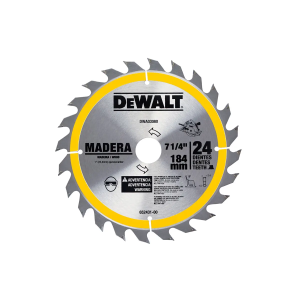 Sierra Circular 7.1/4X1 24 Dientes C-Tung C/Fino-DW03080