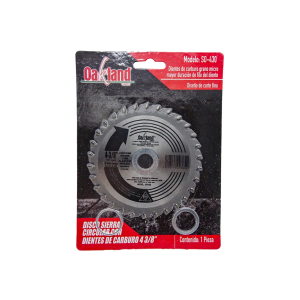 Sierra Circular 4.3/8X5/8 30 Dientes Carburo De Tungsteno-OAK SO-430