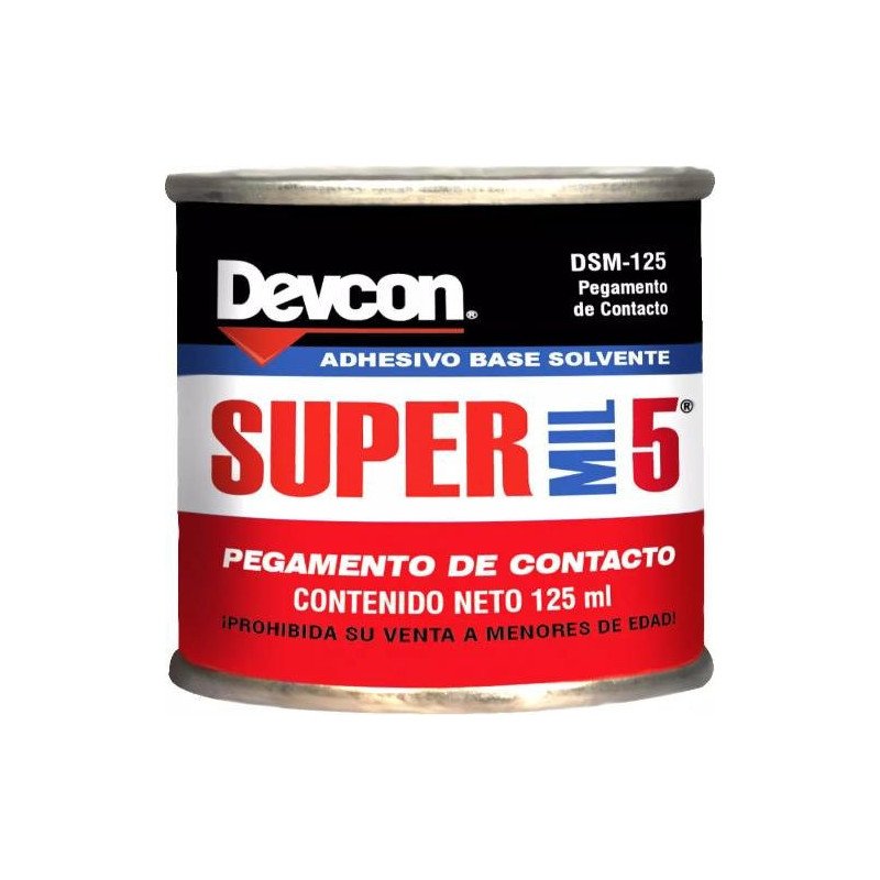Adhesivo De Contacto 125 Ml 4.22 Oz Super Mil-DSM-125
