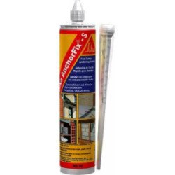 Adhesivo Epoxico En Cartucho 300 Ml P/Anclajes Fuertes Y Resistentes Sika Anchorfix-S-498387