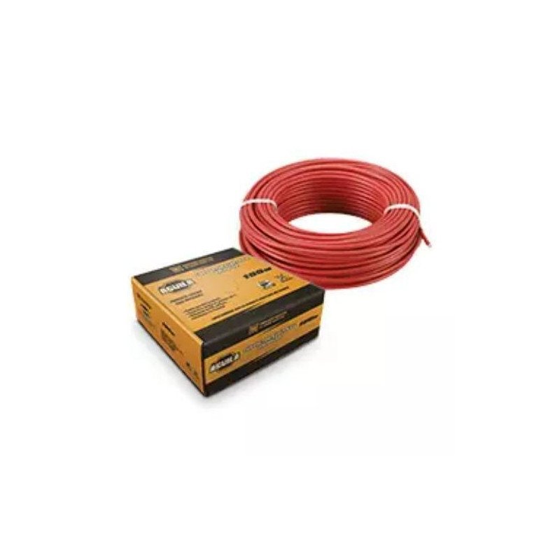 Cable Electrico Cal. 10 Color Rojo Tipo Thw 1 Hilo Carrete De 100Mt-200246 Cable Electrico Cal. 10 Color Rojo Tipo Thw 1 Hilo Carrete De 100Mt-200246