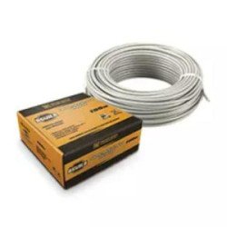 Cable Electrico Cal. 14 Color Blanco Tipo Thw 1 Hilo Carrete De 100Mt-200252