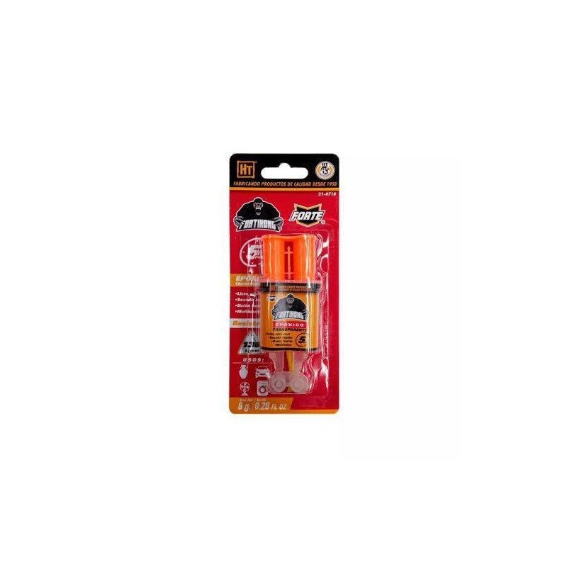 Adhesivo Epoxico En Jeringa 8 Ml 0.28 Oz Transparente 5 Minutos-210710