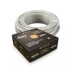 Cable Electrico Cordon Flexible 2 X 12 Awg Tipo Pot Color Blanco Carrete De 100Mt-200230