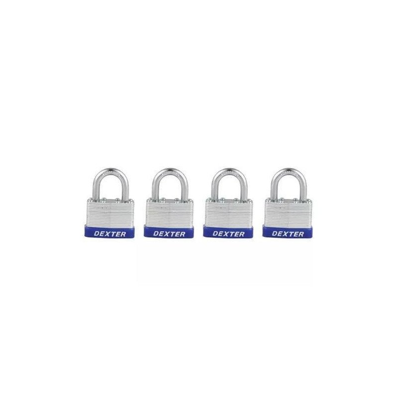 Candado Laminado De 40 Mm Gc Combo 4 Bl-6934 Candado Laminado De 40 Mm Gc Combo 4 Bl-6934