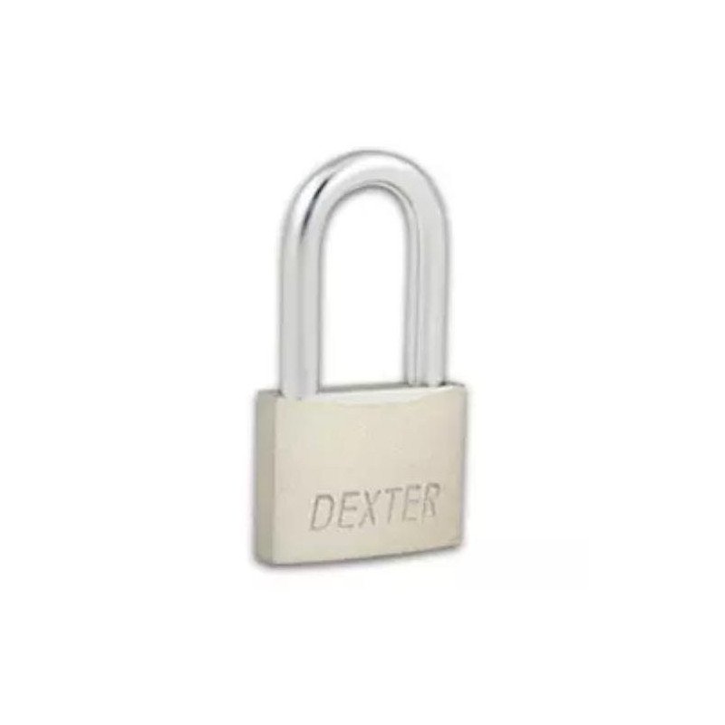 Candado Metalico 38Mm Gancho Largo Laton-6354