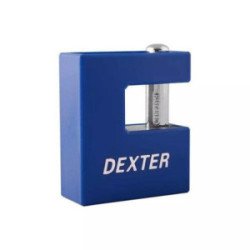 Candado Para Cortina Metalico 70Mm Azul-16934