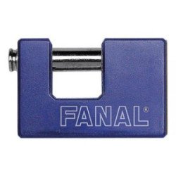Candado Para Cortina Metalico 75Mm Azul-CS1-710