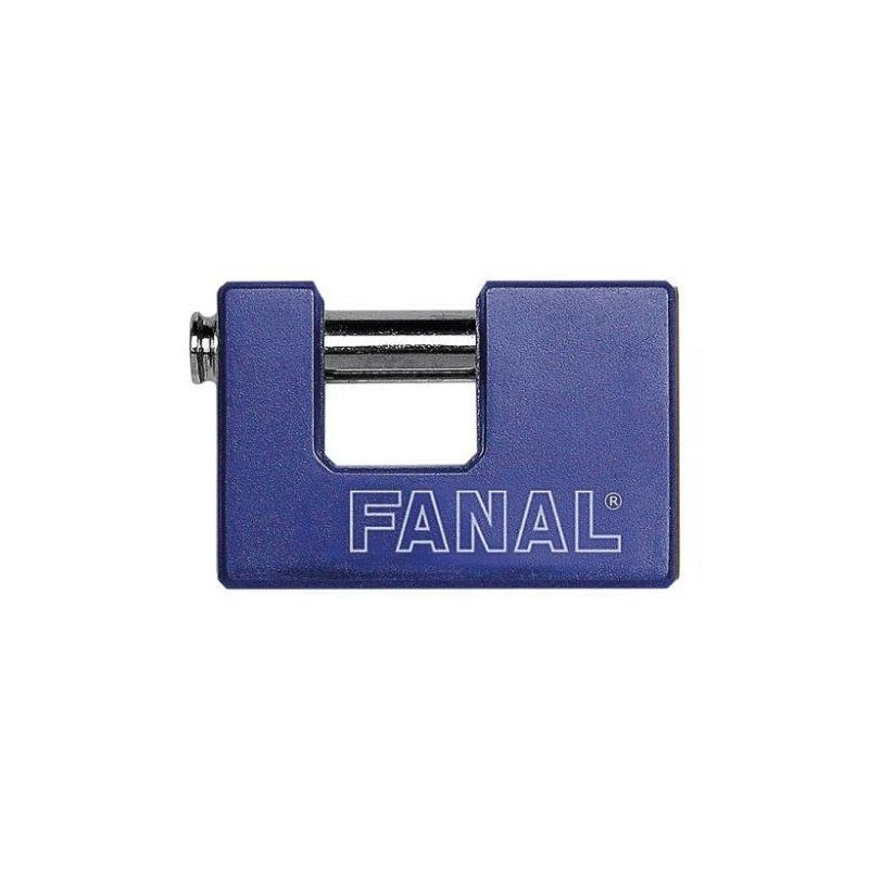 Candado Para Cortina Metalico 75Mm Azul-CS1-710 Candado Para Cortina Metalico 75Mm Azul-CS1-710