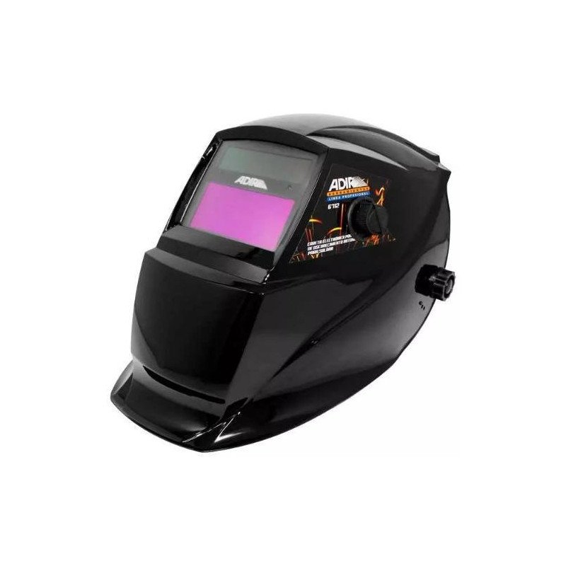Careta Para Soldar Electronica Ajuste De Matraca Profesional Negra-6712