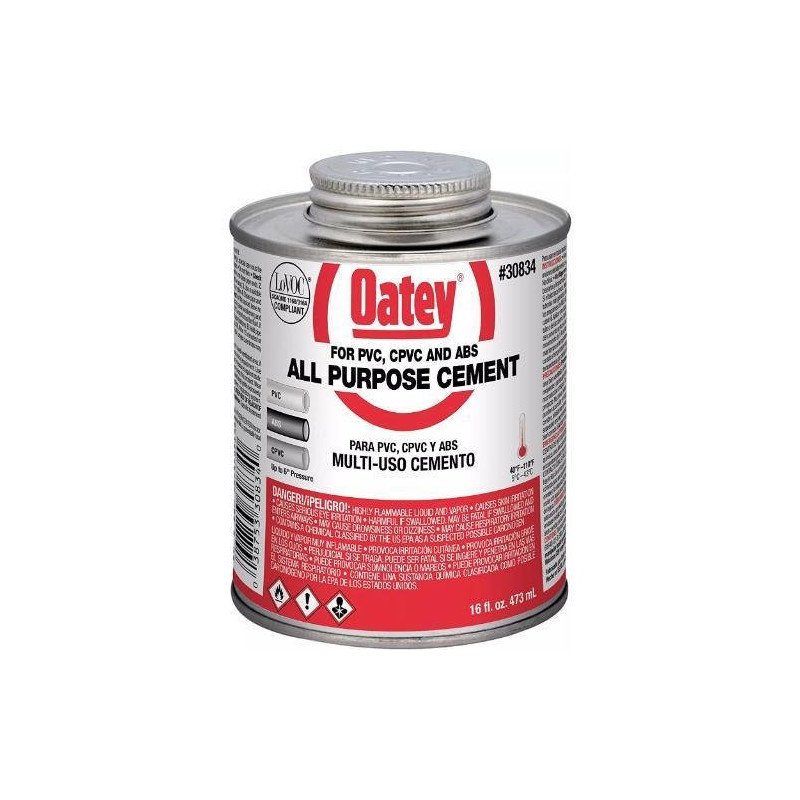 Cemento P/Pvc/Cpvc/Abs 473Ml 16 Oz. Beige Secado Rapido Multiusos-32342MX Cemento P/Pvc/Cpvc/Abs 473Ml 16 Oz. Beige Secado Rapido Multiusos-32342MX