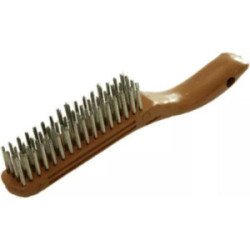 Cepillo De Alambre 1X0.014 4X16 Hileras Acero Inoxidable-H00454