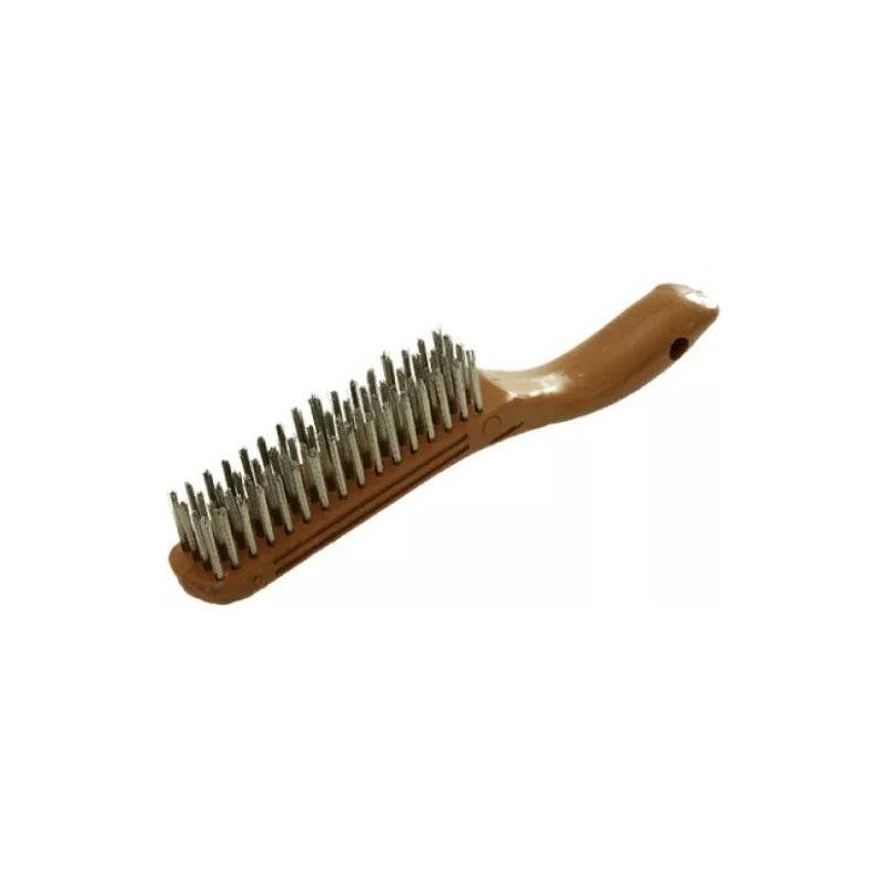 Cepillo De Alambre 1X0.014 4X16 Hileras Acero Inoxidable-H00454 Cepillo De Alambre 1X0.014 4X16 Hileras Acero Inoxidable-H00454