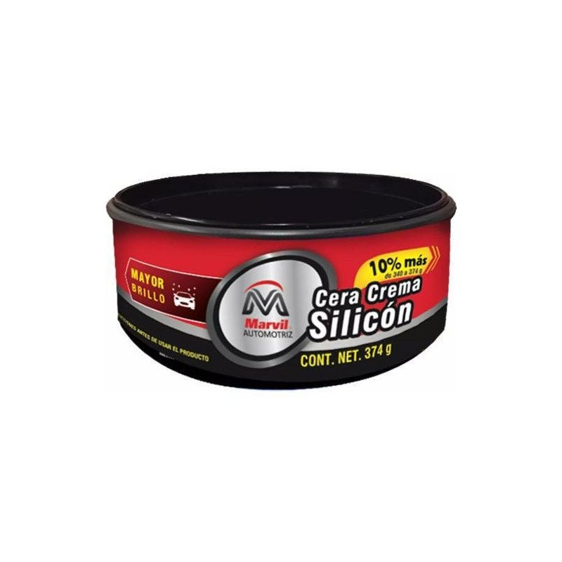 Cera En Pasta Para Autos Con Silicon 340 Gr-106151 Cera En Pasta Para Autos Con Silicon 340 Gr-106151