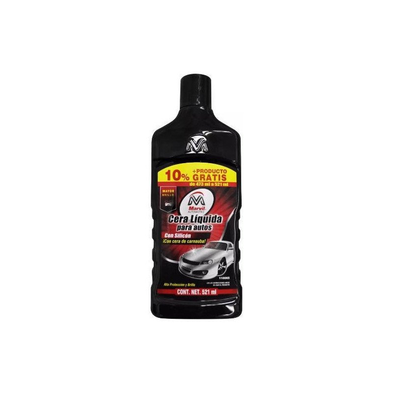 Cera Liquida Para Autos C/Silicon 473Ml-110065 Cera Liquida Para Autos C/Silicon 473Ml-110065